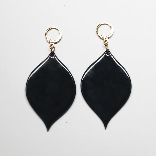 Earring Obsidian